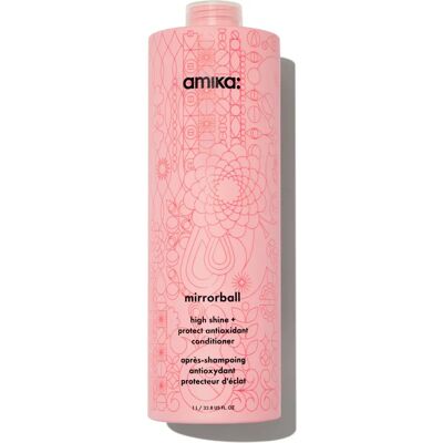 Amika Mirrorball High Shine + Protect Antioxidant Conditioner - 1000 Ml Amika Mirrorball High Shine + Protect Antioxidant Conditioner - 1000 Ml