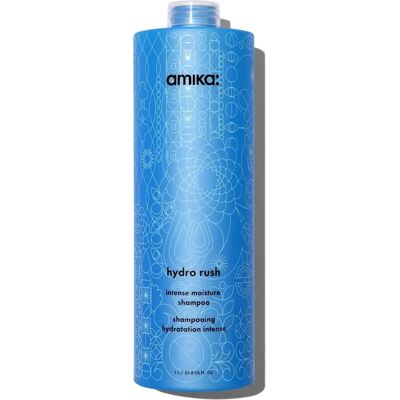 Amika Hydro Rush Moisture Shampoo - Hair Care 1000ml Amika Hydro Rush Moisture Shampoo - Hair Care 1000ml