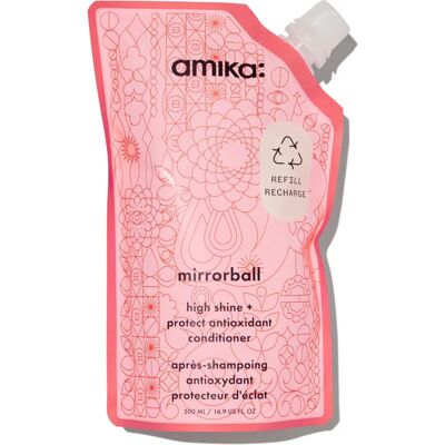 Amika Mirrorball High Shine + Protect Antioxidant Conditioner - 500 Ml Amika Mirrorball High Shine + Protect Antioxidant Conditioner - 500 Ml
