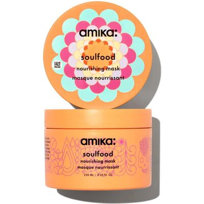 Amika Soulfood Nährende Maske - Tiefenhydratisierende Haarmaske für Alle Haartypen Amika Soulfood Nährende Maske - Tiefenhydratisierende Haarmaske für Alle Haartypen