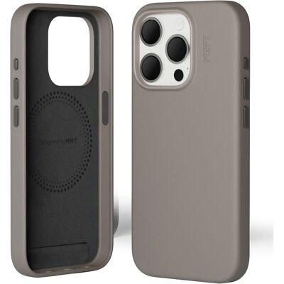 Capa MOFT em Couro Vegano para iPhone 15 Pro - Compatível com Câmera & MagSafe Capa MOFT em Couro Vegano para iPhone 15 Pro - Compatível com Câmera & MagSafe