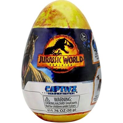 Jurassic World: Captivz Oeuf de Slime Édition Dominion - Jouet de Dinosaure - Publicité Jurassic World: Captivz Oeuf de Slime Édition Dominion - Jouet de Dinosaure - Publicité