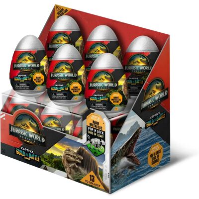 Boti Jurassic World Rebirth - Mini-figurine - Collect and Battle Dinosaurs Boti Jurassic World Rebirth - Mini-figurine - Collect and Battle Dinosaurs