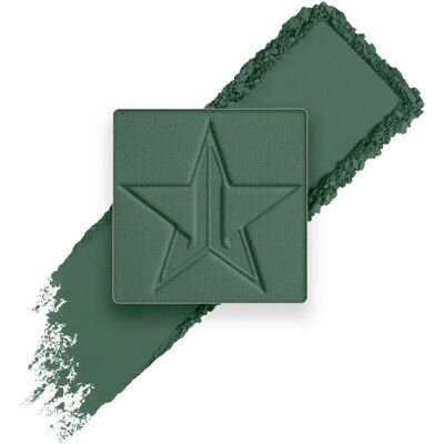 Jeffree Star Cosmetics Jaded Ombre à paupières - Solo - Ombre à paupières - Vert forêt (mat) - Ombre à paupières - Publicité Jeffree Star Cosmetics Jaded Ombre à paupières - Solo - Ombre à paupières - Vert forêt (mat) - Ombre à paupières - Publicité