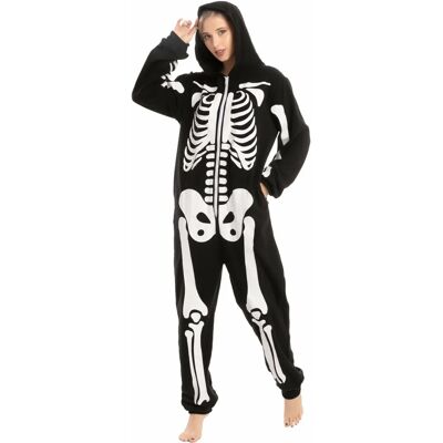 Spooktacular Creations YZ-XXG7-11WH - Squelette - Noir - Peluche - Costume - Publicité Spooktacular Creations YZ-XXG7-11WH - Squelette - Noir - Peluche - Costume - Publicité