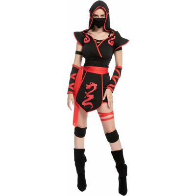 Spooktacular Creations SPO-BW-20593-M - Female - Dragon print - Ninja - Déguisement - Publicité Spooktacular Creations SPO-BW-20593-M - Female - Dragon print - Ninja - Déguisement - Publicité