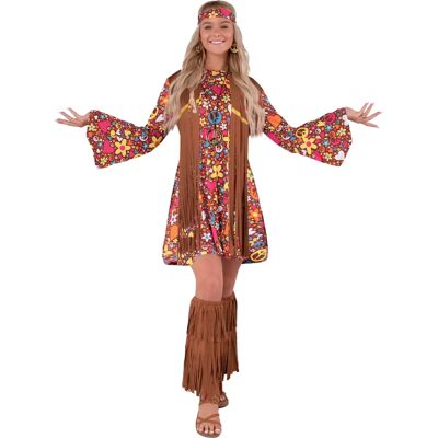 Fantasia hippie para mulher adulta - Spooktacular Creations SPO-BU3-20935-L Fantasia hippie para mulher adulta - Spooktacular Creations SPO-BU3-20935-L