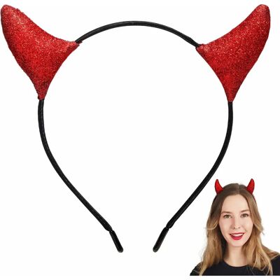 Spooktacular Creations - SPO-BU1-21087 - Chifres de diabo - Diadema Spooktacular Creations - SPO-BU1-21087 - Chifres de diabo - Diadema