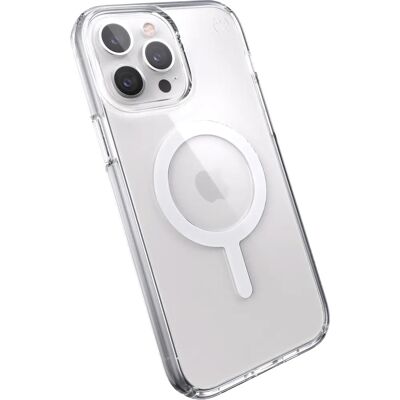Speck Presidio Perfect Clear iPhone 13 Pro Max Case - Microban Speck Presidio Perfect Clear iPhone 13 Pro Max Case - Microban