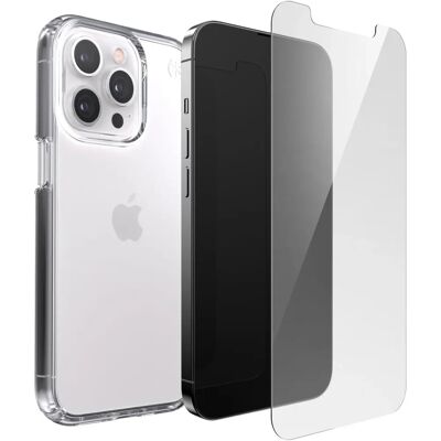 Speck Presidio Perfect Clear + Shieldview Bundle iPhone 13 Pro - Microban Speck Presidio Perfect Clear + Shieldview Bundle iPhone 13 Pro - Microban