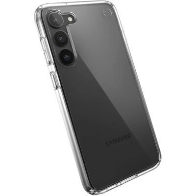 Speck Presidio Perfect Clear Handyhülle für S23+ - UV-beständig, Stoßfest, Microban Speck Presidio Perfect Clear Handyhülle für S23+ - UV-beständig, Stoßfest, Microban