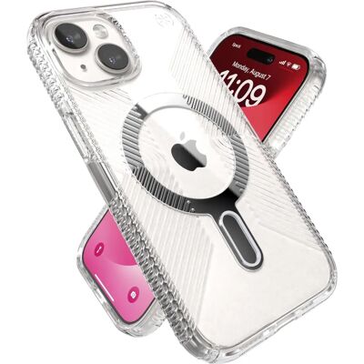 Coque Speck Presidio Perfect-Clear Grip ClickLock & MagSafe pour iPhone Coque Speck Presidio Perfect-Clear Grip ClickLock & MagSafe pour iPhone