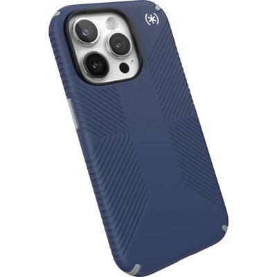 Speck Presidio2 Grip iPhone 15 Pro Bleu Côtier - Coque de téléphone Speck Presidio2 Grip iPhone 15 Pro Bleu Côtier - Coque de téléphone