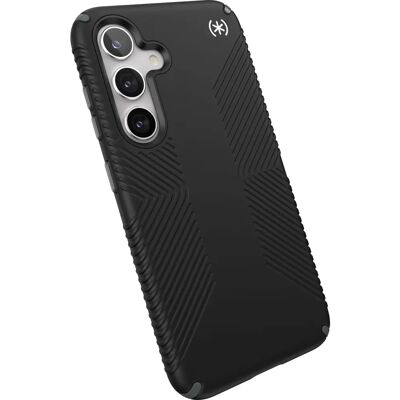 Speck Presidio2 Grip Samsung Galaxy S24 Hülle - Schwarz / Schiefergrau / Weiß Speck Presidio2 Grip Samsung Galaxy S24 Hülle - Schwarz / Schiefergrau / Weiß