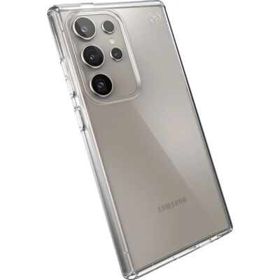 Speck S24 Ultra Clear Phone Case - Drop & Antimicrobial Protection Speck S24 Ultra Clear Phone Case - Drop & Antimicrobial Protection