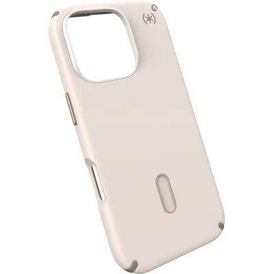 Husă albă Speck pentru iPhone 16 Pro - Protecție durabilă cu MagSafe Husă albă Speck pentru iPhone 16 Pro - Protecție durabilă cu MagSafe