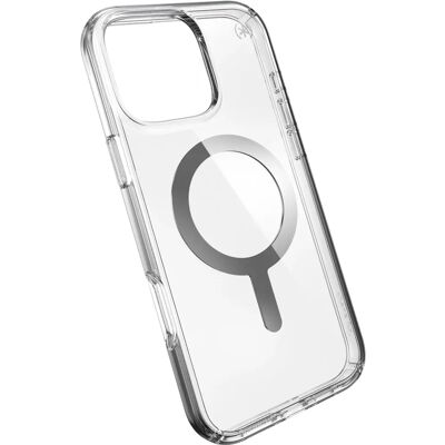 Custodia Speck Presidio Perfect-Clear MagSafe per iPhone 16 Pro Max Custodia Speck Presidio Perfect-Clear MagSafe per iPhone 16 Pro Max
