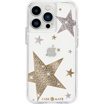 Case-mate Sheer Superstar Hülle für iPhone 13 Pro - Glitzer-Stern-Design Case-mate Sheer Superstar Hülle für iPhone 13 Pro - Glitzer-Stern-Design