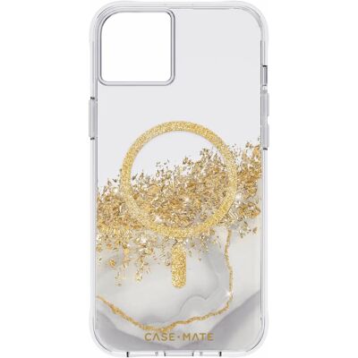 Apple iPhone 14 Plus Marmor Gold MagSafe Hülle Apple iPhone 14 Plus Marmor Gold MagSafe Hülle