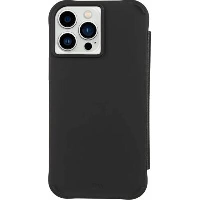 Case-mate CM049212 Zwart leren portemonneehoes voor iPhone 14 Pro Case-mate CM049212 Zwart leren portemonneehoes voor iPhone 14 Pro