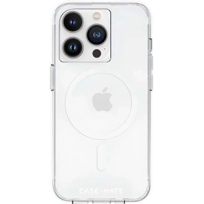 Étui Casemate Clear MagSafe pour iPhone 14 Pro - Publicité Étui Casemate Clear MagSafe pour iPhone 14 Pro - Publicité