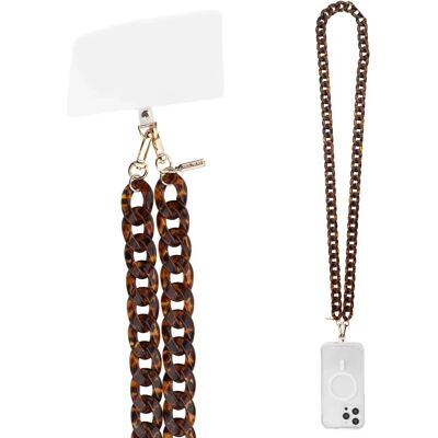 Casemate Model Tortoiseshell Phone Crossbody Chain - Shoulder Strap for Phone Casemate Model Tortoiseshell Phone Crossbody Chain - Shoulder Strap for Phone