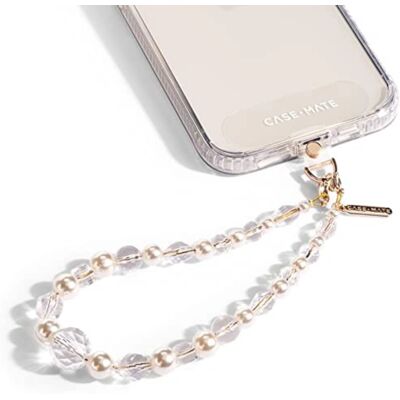 Casemate Beaded Phone Wristlet - Crystal Pearl - Wristlet Casemate Beaded Phone Wristlet - Crystal Pearl - Wristlet