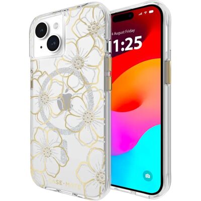 Casemate Floral Gems Hoesje voor iPhone 15/14/13 - Goud Casemate Floral Gems Hoesje voor iPhone 15/14/13 - Goud
