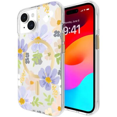 Casemate iPhone 15 Violet Clair - Coque - Publicité Casemate iPhone 15 Violet Clair - Coque - Publicité