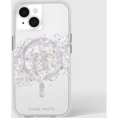 Coque Case-mate CM051384 Mère Perle iPhone 15 MagSafe - Publicité Coque Case-mate CM051384 Mère Perle iPhone 15 MagSafe - Publicité