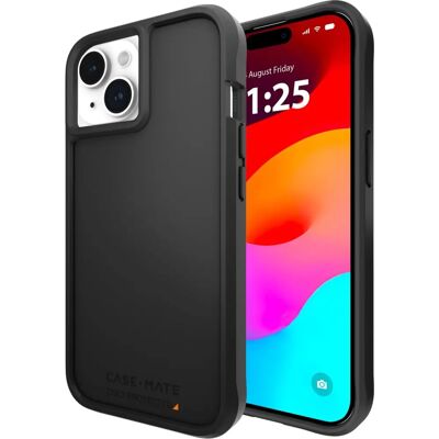 Case-Mate Ultra Tough Plus D3O MagSafe - Coque pour iPhone 13/14/15 Noir - Publicité Case-Mate Ultra Tough Plus D3O MagSafe - Coque pour iPhone 13/14/15 Noir - Publicité