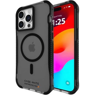 Casemate Étui Tough Grip Plus D3O MagSafe pour iPhone 15 Pro Max - Noir - Publicité Casemate Étui Tough Grip Plus D3O MagSafe pour iPhone 15 Pro Max - Noir - Publicité