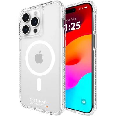 Case-Mate Ultra Tough plus D3O MagSafe - coque pour iPhone 15 Pro Max - Publicité Case-Mate Ultra Tough plus D3O MagSafe - coque pour iPhone 15 Pro Max - Publicité