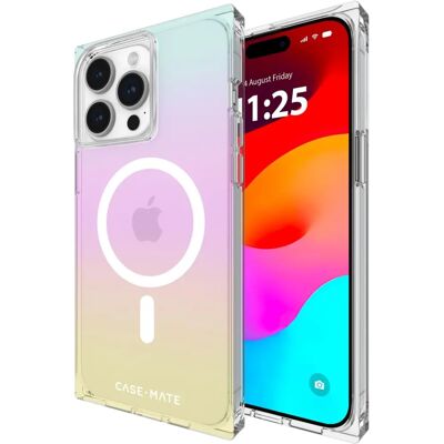Casemate BLOX MagSafe - Coque pour iPhone 15 Pro Max Glaçage Arc-en-ciel - Publicité Casemate BLOX MagSafe - Coque pour iPhone 15 Pro Max Glaçage Arc-en-ciel - Publicité