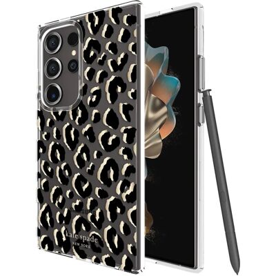 Kate Spade New York City Leopard - Skyddande fodral för Samsung Galaxy S24 Ultra Kate Spade New York City Leopard - Skyddande fodral för Samsung Galaxy S24 Ultra