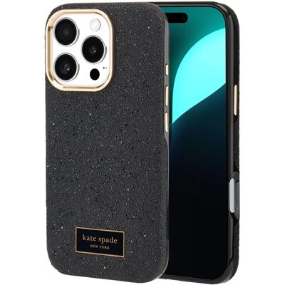 Kate Spade New York Kristall Pavé MagSafe Hülle für iPhone 16 Pro - Nightfall Kate Spade New York Kristall Pavé MagSafe Hülle für iPhone 16 Pro - Nightfall