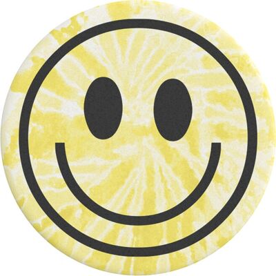 PopSockets Tie Dye Smile - Mobildeksel, byttbar, med stativ PopSockets Tie Dye Smile - Mobildeksel, byttbar, med stativ