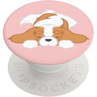 PopSockets PopGrip Pupper Napper - White Smartphone Accessory PopSockets PopGrip Pupper Napper - White Smartphone Accessory