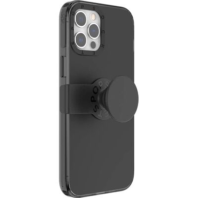 PopSockets PopCase Noir Graphiques pour iPhone 12 Pro Max - Fin, MagSafe PopSockets PopCase Noir Graphiques pour iPhone 12 Pro Max - Fin, MagSafe