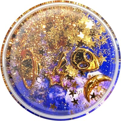 PopSockets Tidepool Cosmic Escape - Sicherer Halt, Wechselbare Designs, Kunststoffhülle - Handyhalterung PopSockets Tidepool Cosmic Escape - Sicherer Halt, Wechselbare Designs, Kunststoffhülle - Handyhalterung