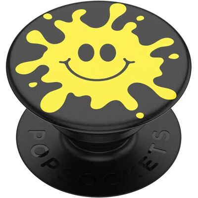 PopSockets Splat Svart - Mobilholder/Grip PopSockets Splat Svart - Mobilholder/Grip
