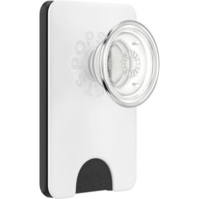 PopSockets 806926 Hvit Gjennomsiktig MagSafe Telefon Lommebok - Tilbehør PopSockets 806926 Hvit Gjennomsiktig MagSafe Telefon Lommebok - Tilbehør