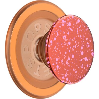 PopSockets Aluminium Clay Speckle - Telefoon Grip & Standaard PopSockets Aluminium Clay Speckle - Telefoon Grip & Standaard