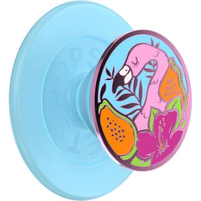 PopSockets Flamingo - Phone Grip for MagSafe, Secure Magnetic Phone Grip & Stand PopSockets Flamingo - Phone Grip for MagSafe, Secure Magnetic Phone Grip & Stand