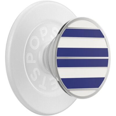 PopSockets Striscia Nautica Smalto - Gancio Magnetico per Telefono MagSafe PopSockets Striscia Nautica Smalto - Gancio Magnetico per Telefono MagSafe
