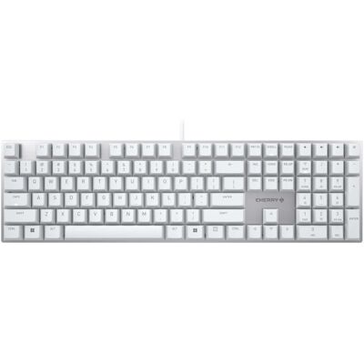 CHERRY KC 200 MX - Mechanical Keyboard, US QWERTY, Silent Red, USB, Metal Plate CHERRY KC 200 MX - Mechanical Keyboard, US QWERTY, Silent Red, USB, Metal Plate