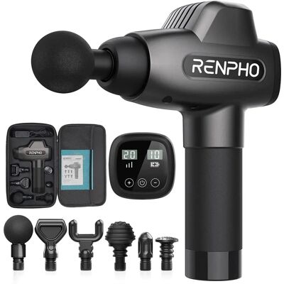 Renpho C3 massager - Deep tissue, portable, 2500mAh - massager Renpho C3 massager - Deep tissue, portable, 2500mAh - massager