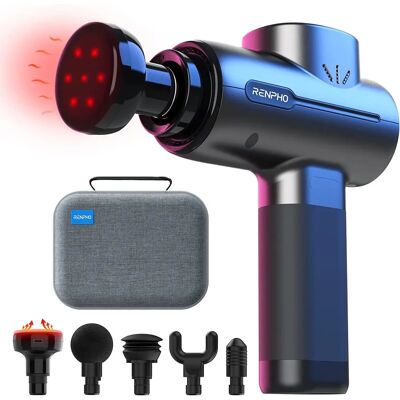 RENPHO - Active Thermal Massage Gun - Black - Massage Gun RENPHO - Active Thermal Massage Gun - Black - Massage Gun