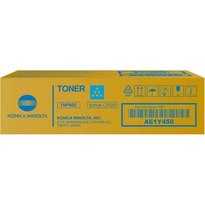 Konica Minolta TNP-92C - Toner Cyan Konica Minolta TNP-92C - Toner Cyan