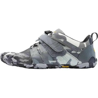 Vibram V-Train 2.0 Five Fingers Barefoot Shoes Mens Trainers Grey Camo - Barefoot Shoes Vibram V-Train 2.0 Five Fingers Barefoot Shoes Mens Trainers Grey Camo - Barefoot Shoes